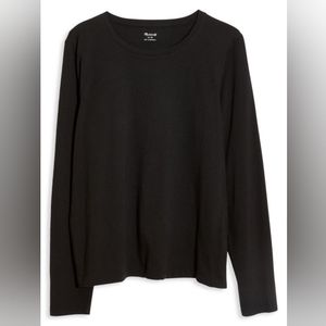 MADEWELL Northside Solid Tee. Size XL. Color True Black.